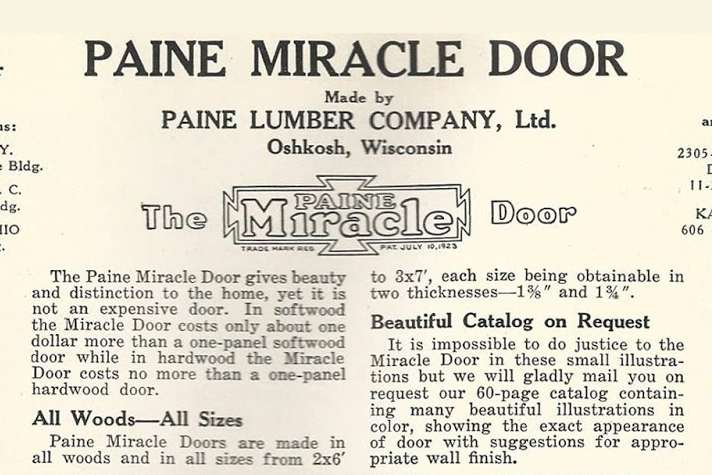 It’s a Miracle (Door)!